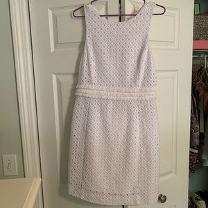 white lily Pulitzer dress!
